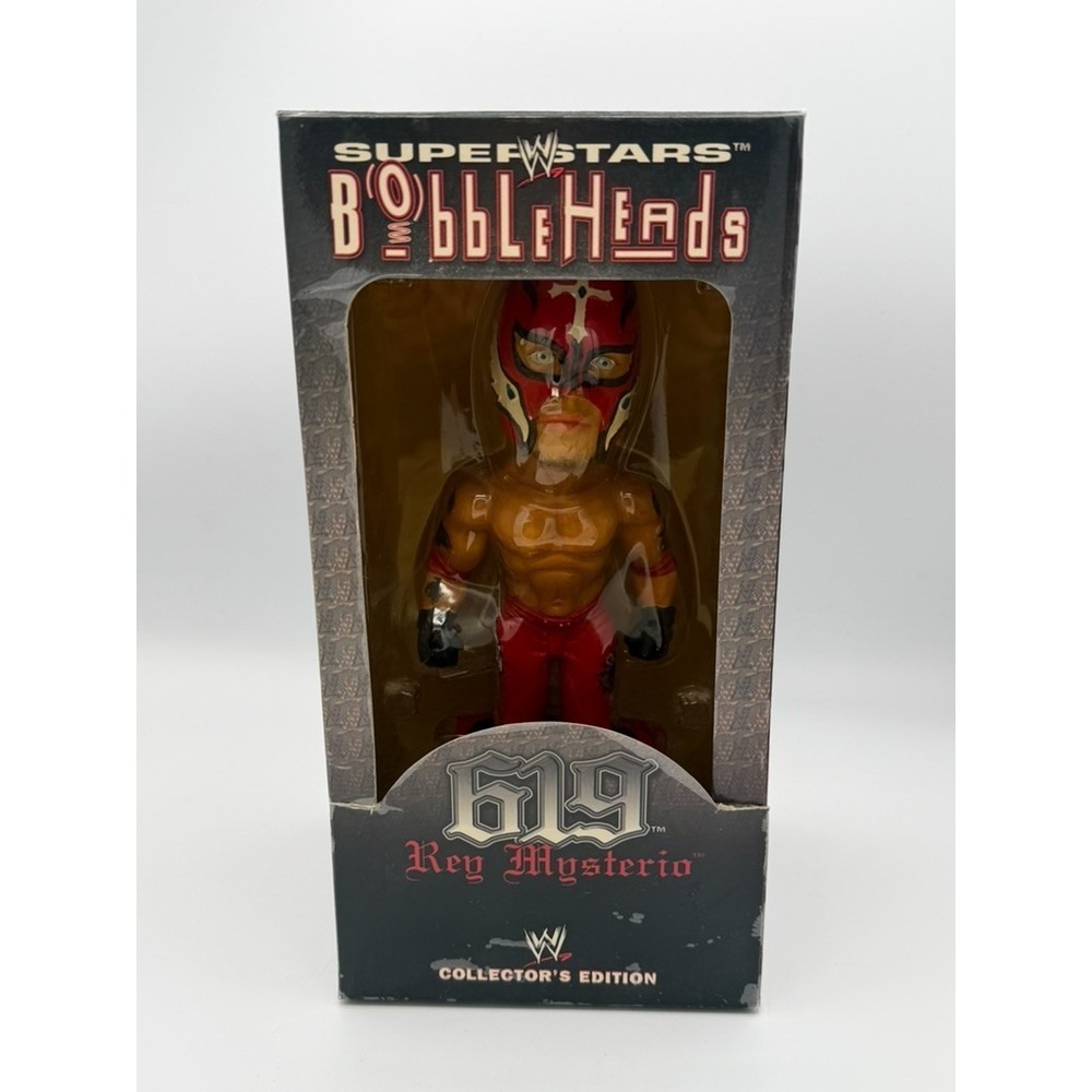 WWE Rey Mysterio 619 Superstars Bobblehead Collector's Edition Figure